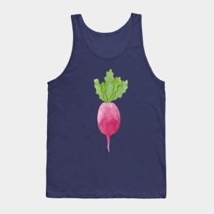 Cute and ripe watercolor beetroot Tank Top